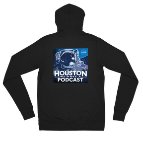 Houston We Have a Podcast Unisex Zip Hoodie