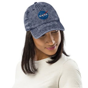 NASA Vintage Cotton Twill Cap