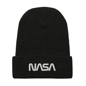 NASA Worm Richardson Waffle Cuffed Beanie