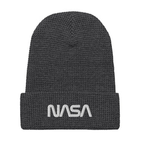 NASA Worm Richardson Waffle Cuffed Beanie