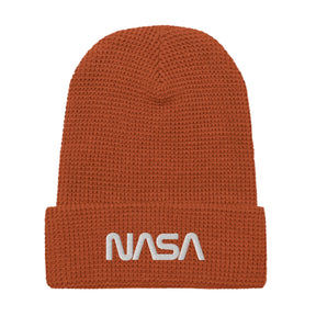 NASA Worm Richardson Waffle Cuffed Beanie