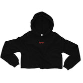 NASA Worm Ladies Crop Hoodie