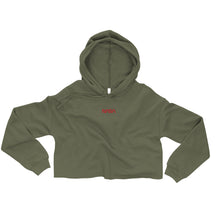 NASA Worm Ladies Crop Hoodie